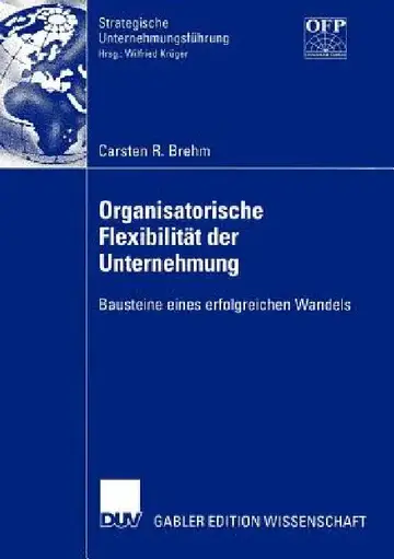 Cover of Organisatorische Flexibilität Der Unternehmung