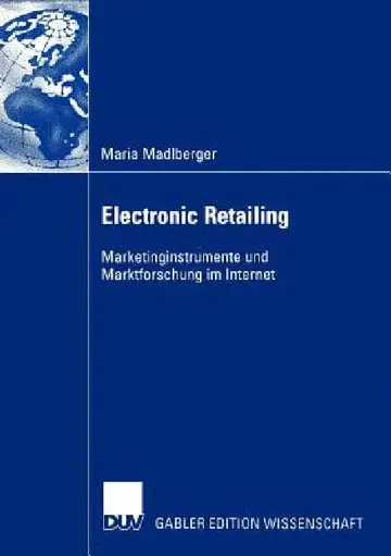Cover of Electronic Retailing
