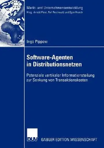 Cover of Software-Agenten in Distributionsnetzen
