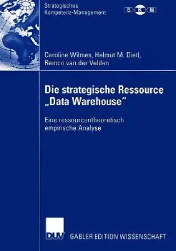 Cover of Die Strategische Ressource "Data Warehouse"