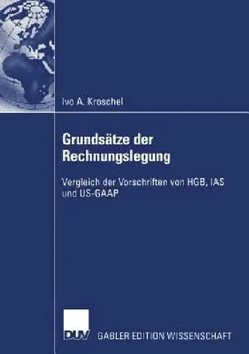 Cover of Grundsätze Der Rechnungslegung
