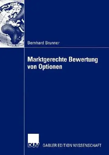 Cover of Marktgerechte Bewertung Von Optionen