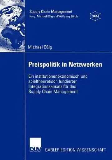 Cover of Preispolitik in Netzwerken