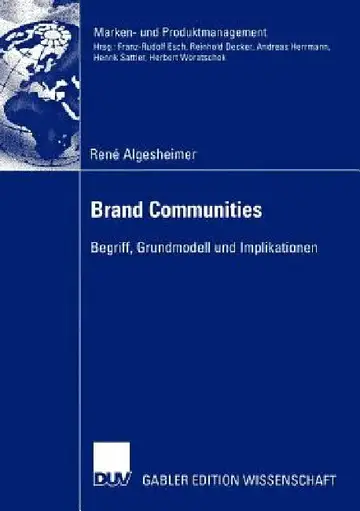 Cover of Brand Communities