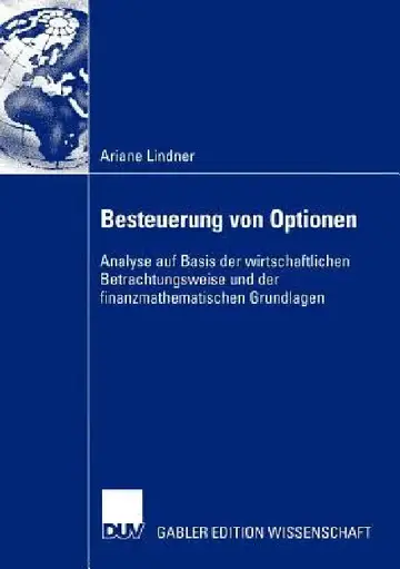 Cover of Besteuerung Von Optionen