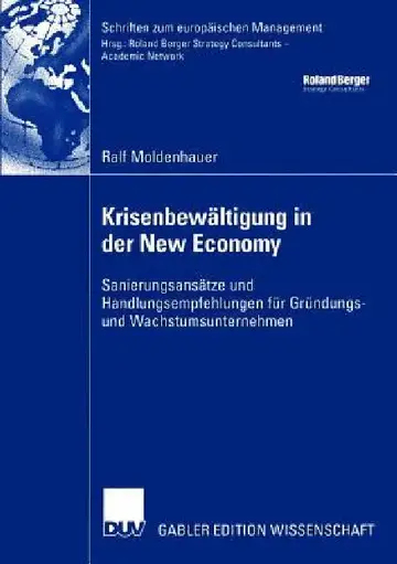 Cover of Krisenbewältigung in Der New Economy