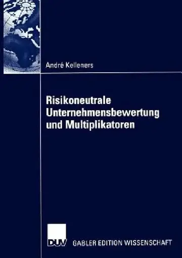 Cover of Risikoneutrale Unternehmensbewertung Und Multiplikatoren