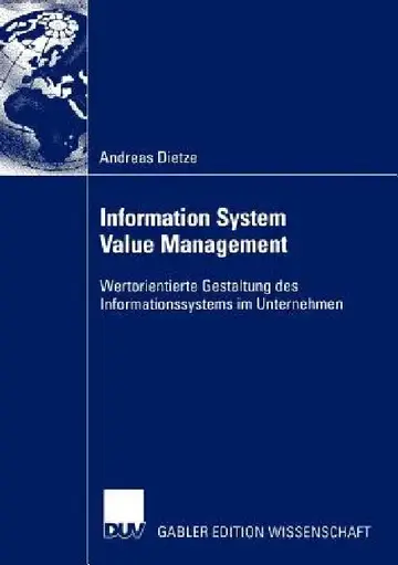 Cover of Information System Value Management