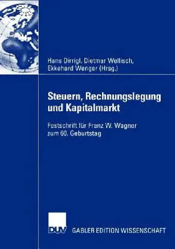 Cover of Steuern, Rechnungslegung Und Kapitalmarkt