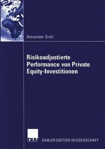 Cover of Risikoadjustierte Performance Von Private Equity-Investitionen