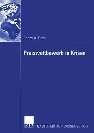 Cover of Preiswettbewerb in Krisen