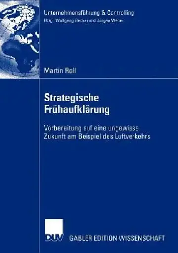 Cover of Strategische Frühaufklärung