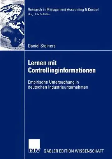 Cover of Lernen Mit Controllinginformationen
