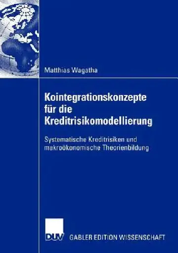 Cover of Kointegrationskonzepte Für Die Kreditrisikomodellierung