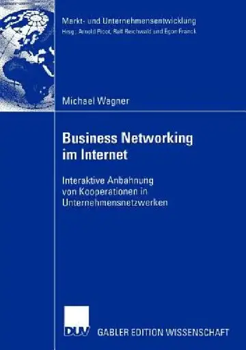 Cover of Business Networking Im Internet