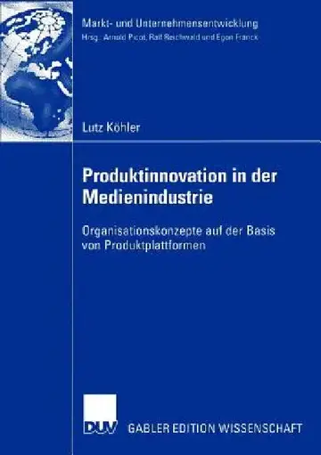 Cover of Produktinnovation in Der Medienindustrie