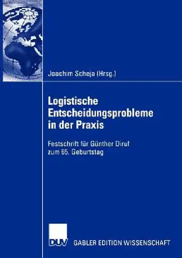 Cover of Logistische Entscheidungsprobleme in Der PRAXIS