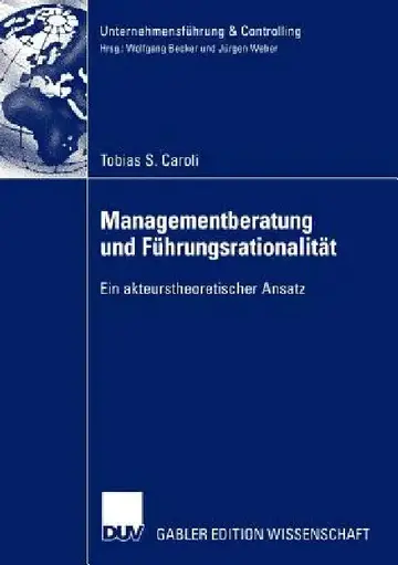 Cover of Managementberatung Und Führungsrationalität