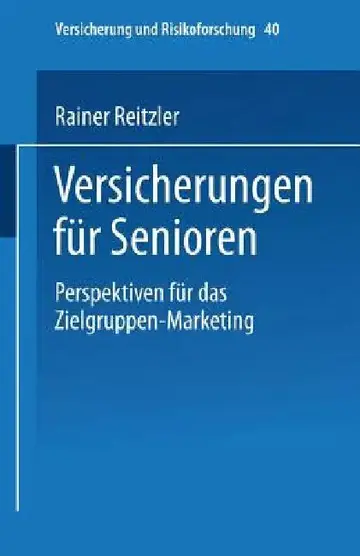 Cover of Versicherungen Für Senioren