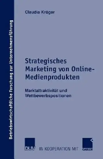 Cover of Strategisches Marketing Von Online-Medienprodukten