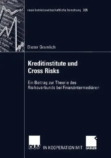 Cover of Kreditinstitute Und Cross Risks