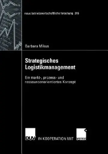 Cover of Strategisches Logistikmanagement