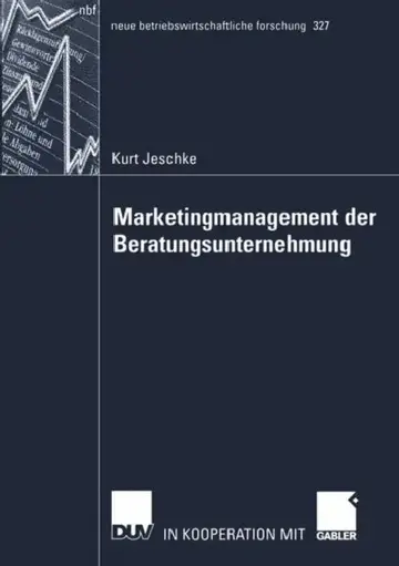 Cover of Marketingmanagement Der Beratungsunternehmung