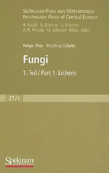 Cover of Süßwasserflora Von Mitteleuropa, Bd. 21/1 Freshwater Flora of Central Europe, Vol. 21/1