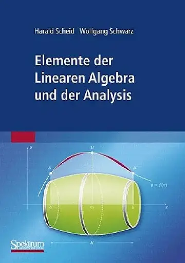 Cover of Elemente Der Linearen Algebra Und Der Analysis