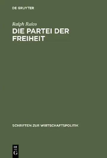 Cover of Die Partei der Freiheit