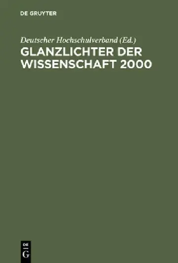 Cover of Glanzlichter der Wissenschaft 2000