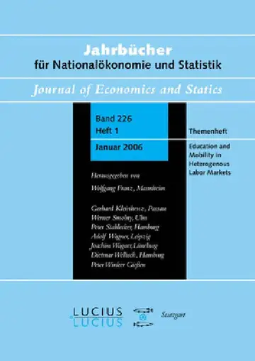 Cover of Education and Mobility in Heterogeneous Labor Markets