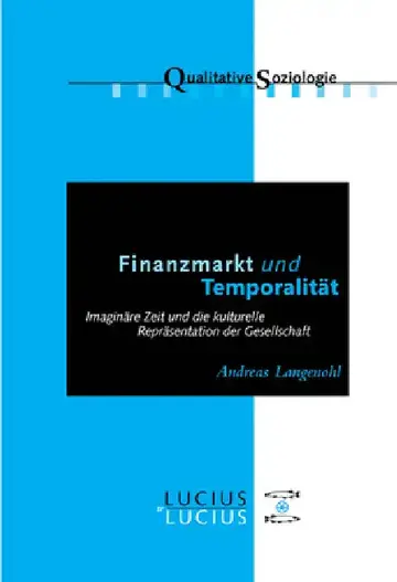 Cover of Finanzmarkt und Temporalität