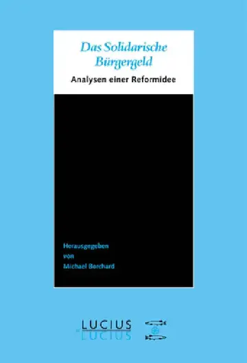 Cover of Das Solidarische Bürgergeld