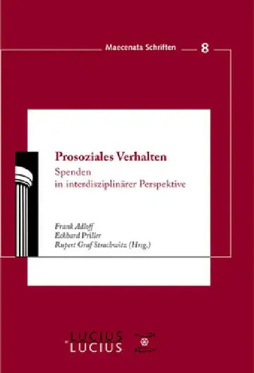 Cover of Prosoziales Verhalten