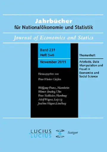 Cover of Methodological Artefacts, Data Manipulation and Fraud in Economics and Social Science