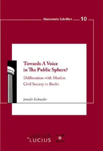 Cover of Towards a Voice in the Public Sphere?