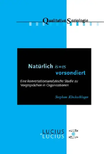 Cover of 'Natürlich Is=es Vorsondiert'
