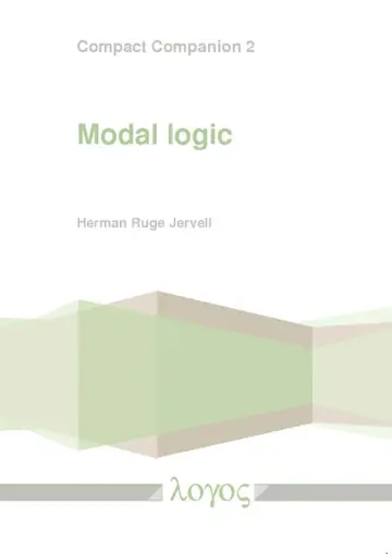 Cover of Modal Logic