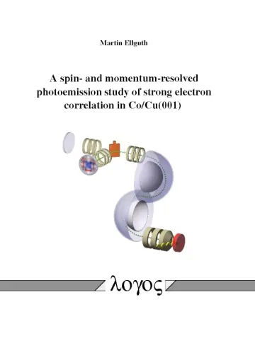 Cover of A Spin- and Momentum-Resolved Photoemission Study of Strong Electron Correlation in Co/Cu