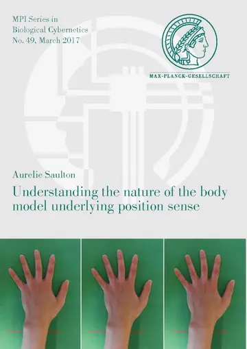 Cover of Understanding the Nature of the Body Model Underlying Position Sense