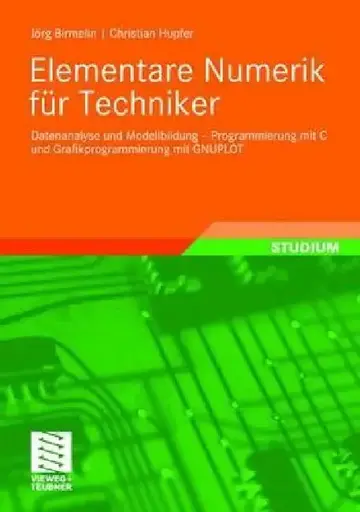 Cover of Elementare Numerik Für Techniker