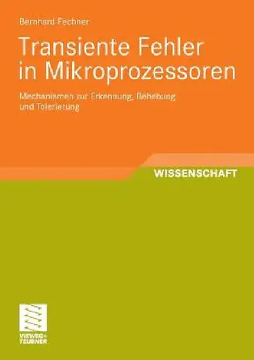 Cover of Transiente Fehler in Mikroprozessoren