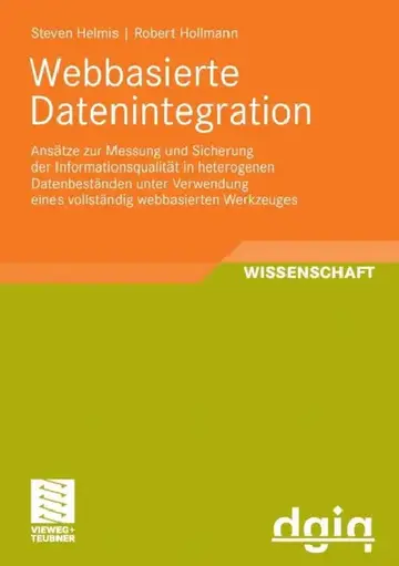 Cover of Webbasierte Datenintegration
