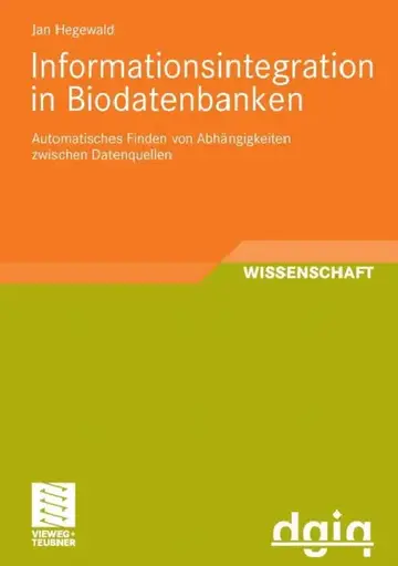 Cover of Informationsintegration in Biodatenbanken