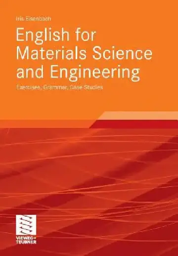 Cover of English for Materials Science and Engineering