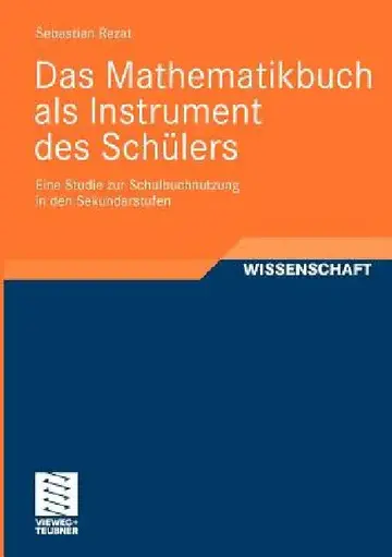 Cover of Das Mathematikbuch ALS Instrument Des Schülers