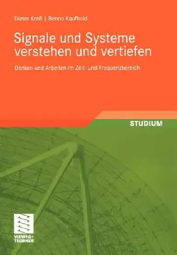 Cover of Signale Und Systeme Verstehen Und Vertiefen