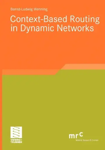 Cover of Context-Based Routing in Dynamic Networks
