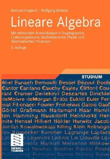 Cover of Lineare Algebra